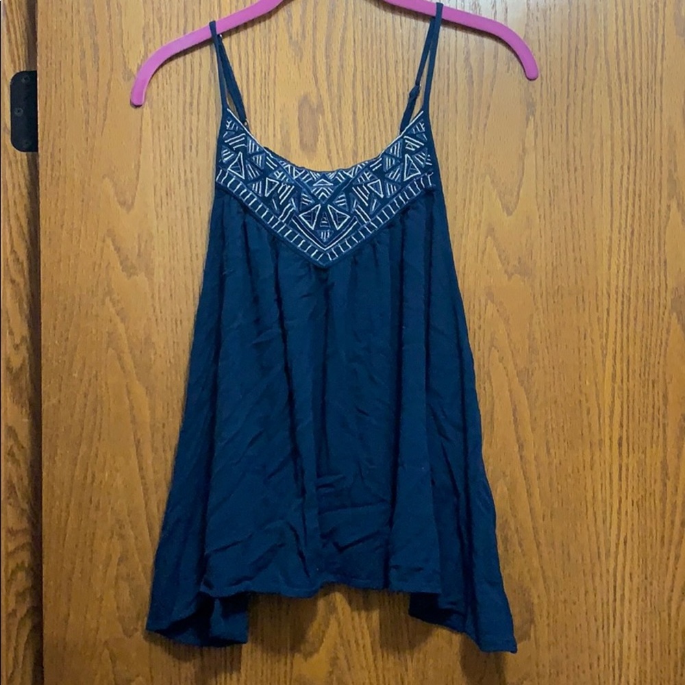 Navy blue tank top